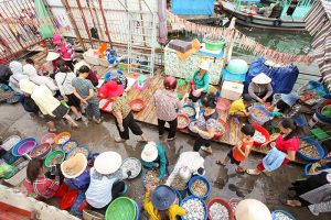 Marché Hon Gai Vietnam